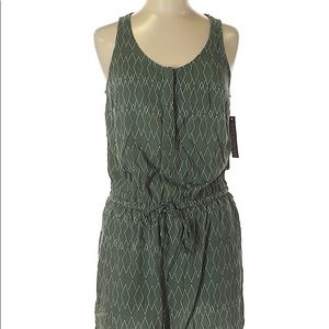 4x plus size green tank romper